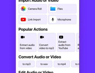 Аудіо редактор і mp3 конвертер screenshot 2