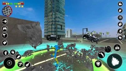 Stickman cuerda héroe juego screenshot 5