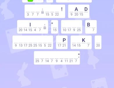 Cryptogram: Word Brain Puzzle screenshot 4
