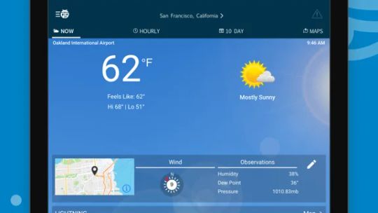 WeatherBug - Radar & Mapas screenshot 1