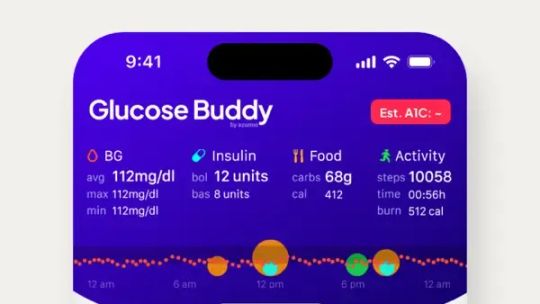Glucose Buddy: Диабет-трекер screenshot 1