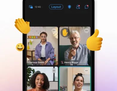 Webex Meetings screenshot 1