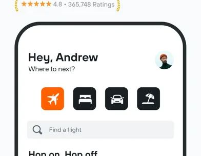 KAYAK: Квитки, Готелі, Авто screenshot 1