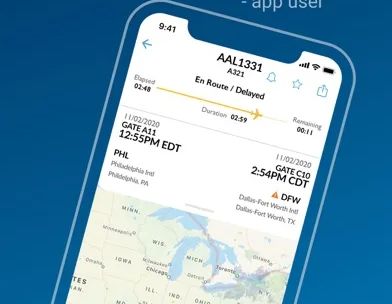 FlightAware Flight Tracker screenshot 2