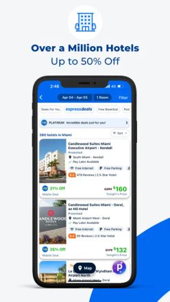 Priceline - Hotel, Car, Flight screenshot 1