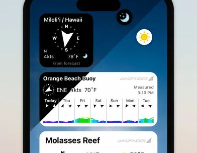 Windfinder: ветер и погода screenshot 5