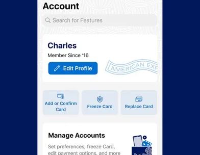 Amex screenshot 4