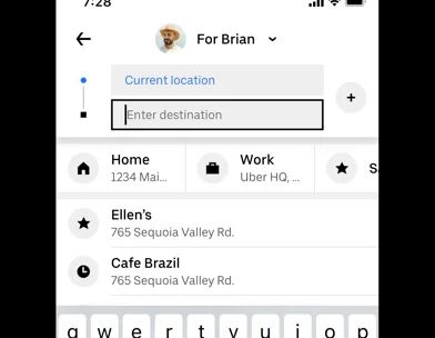 Uber - Замовити водія screenshot 3