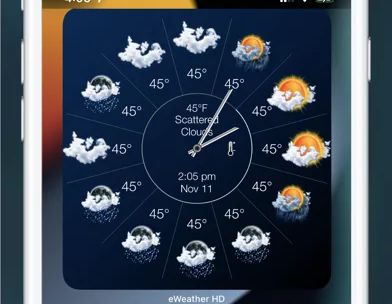 eWeather HD - Weather & Alerts screenshot 1