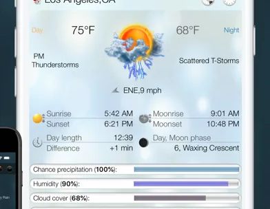 eWeather HD - Weather & Alerts screenshot 4