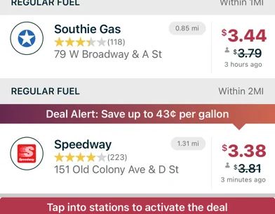 GasBuddy: Find & Pay for Gas screenshot 2