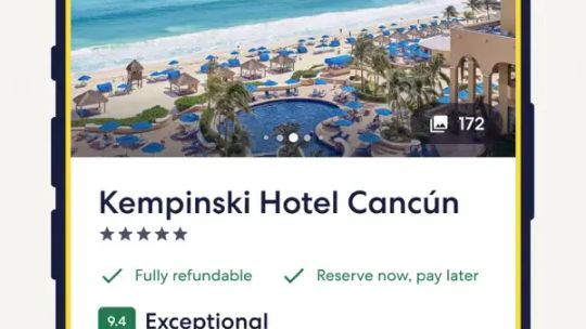 Expedia screenshot 3