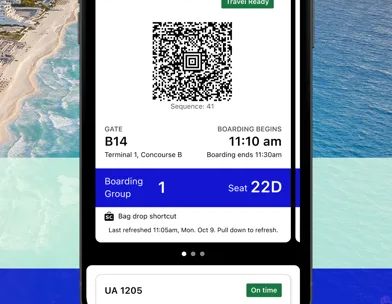 United Airlines screenshot 5