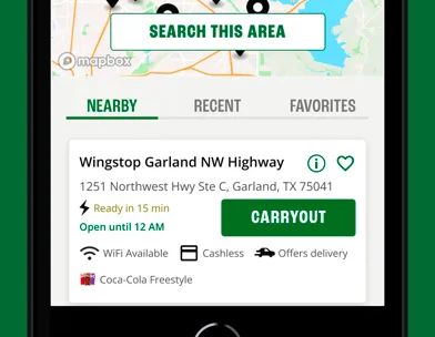 Wingstop screenshot 2