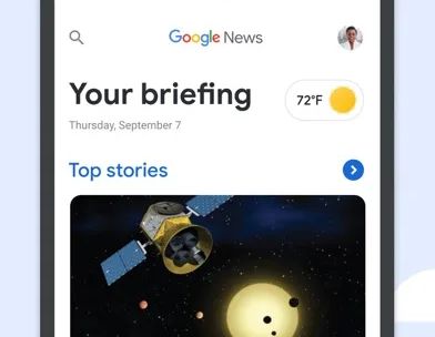 Google Noticias screenshot 1