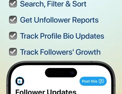 Who Unfollowed Me on X Twitter screenshot 2