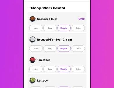 Taco Bell Fast Food & Delivery screenshot 5