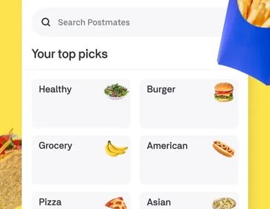 Postmates: Comida a Domicilio screenshot 4