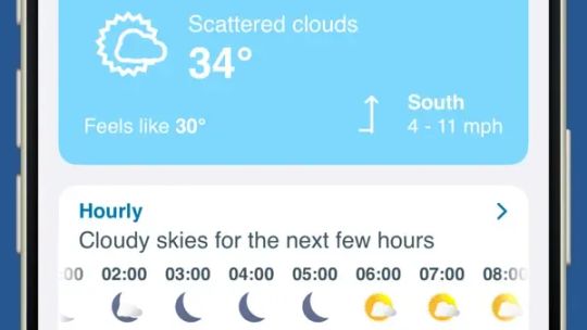 Clima - El Tiempo por Meteored screenshot 1