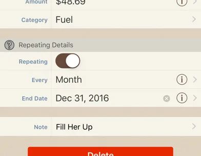 Spending Tracker screenshot 3