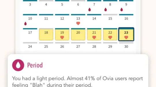 Ovia Fertility, Period Tracker screenshot 3