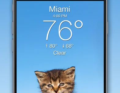 Weather Kitty: Weather + Radar screenshot 1