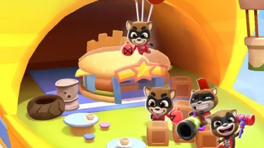 Talking Tom Blast Park screenshot 5