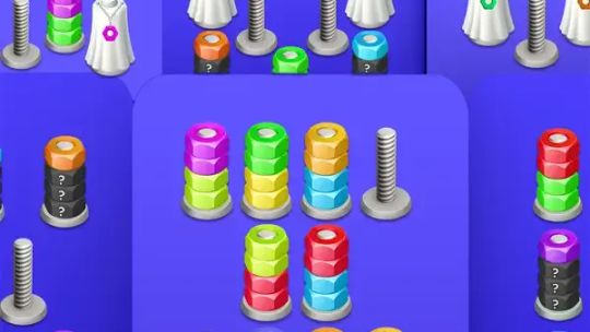 Nut Sort 3D: Color Match screenshot 2