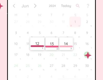 Mi Calendario Ciclo Menstrual screenshot 1