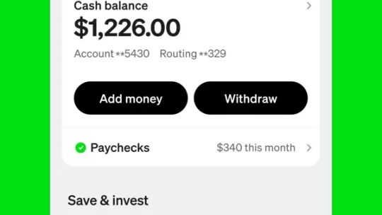 Cash App screenshot 1