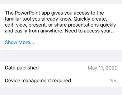 Portal de empresa de Intune screenshot 4