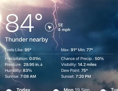 Погода Live° screenshot 2