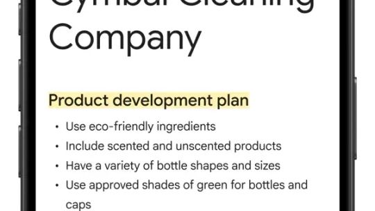 Google Docs screenshot 1