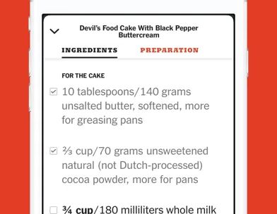 NYT Cooking: Recipes & Tips screenshot 5