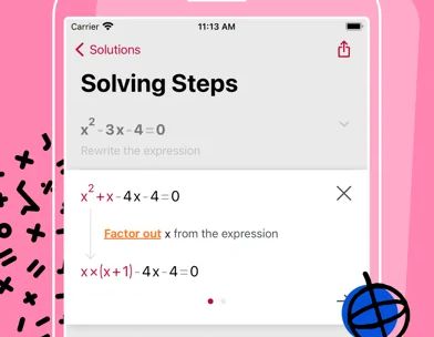 Photomath screenshot 3