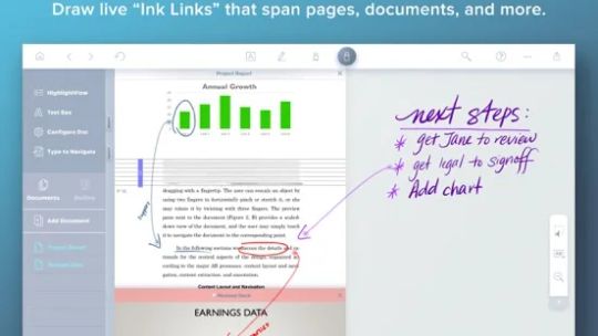 LiquidText screenshot 2