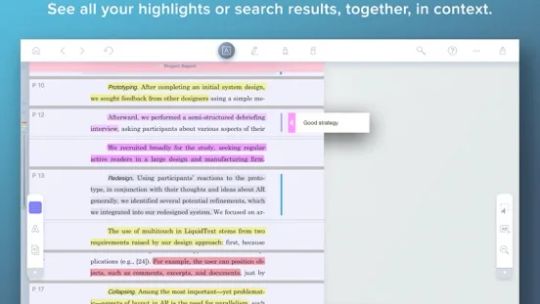LiquidText screenshot 3