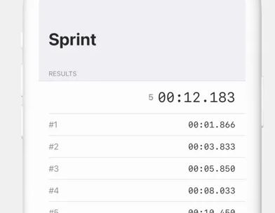 Multi-Stopwatch screenshot 5