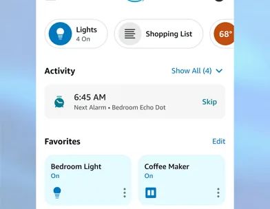 Amazon Alexa screenshot 1