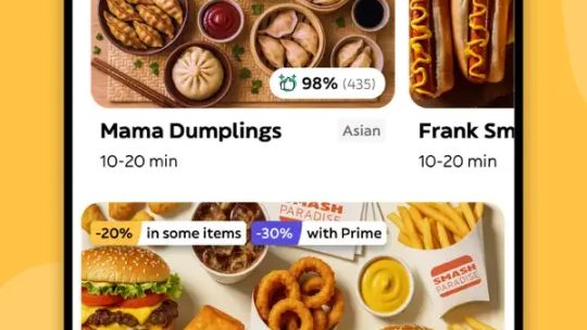 Glovo: Доставка їжі та аптеки screenshot 2