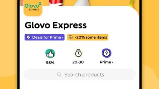 Glovo: Доставка їжі та аптеки screenshot 5