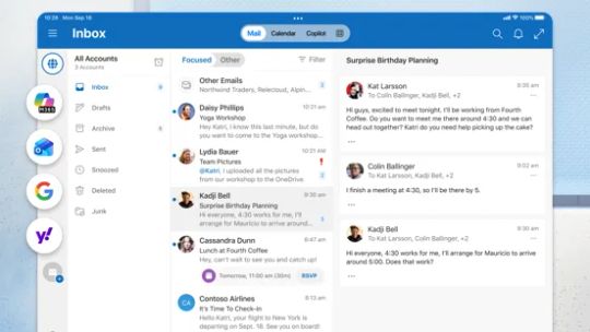 Microsoft Outlook screenshot 3
