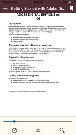 Adobe Digital Editions screenshot 2