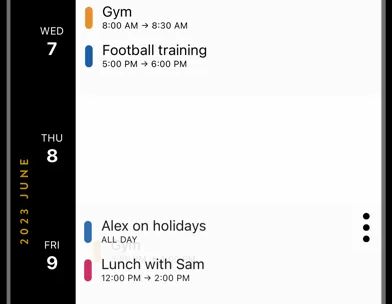 Timepage: Календар і Щоденник screenshot 1