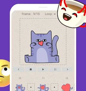 Animated Sticker Maker (FSM) screenshot 3