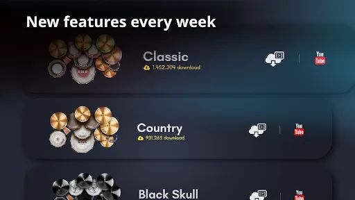 Classic Drum: цифрові барабани screenshot 5