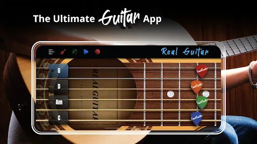 Real Guitar: грати на гітарі screenshot 1