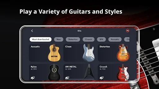 Real Guitar: грати на гітарі screenshot 4