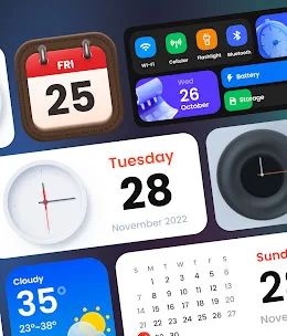 Color Widgets, Theme: iWidgets screenshot 3