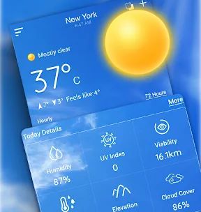 Live Weather Forecast screenshot 1